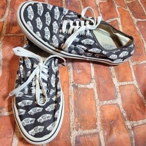 Van's Authentic Blur Boards Shoes Mens Sz 9 Womens 10.5 Guc Have Some Wear